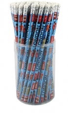 72 Blue London Pencils