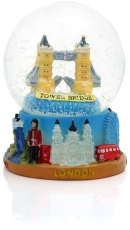 Large Tower Bridge Snowstorm Globe