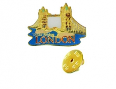 Tower Bridge Metal Lapel Pin Badge
