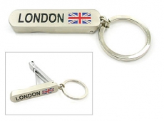 Metal Souvenir Nail Clipper Keyring