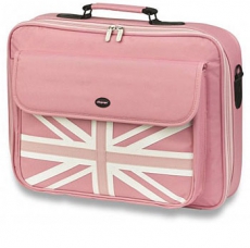 Pink Union Jack Laptop Case / Bag