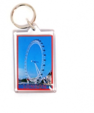 Plastic Eye Keyring