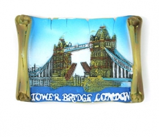 Tower Bridge Scroll Magnet