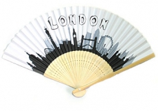 Paper London Skyline Souvenir Fan