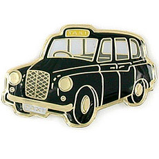 Metal Taxi Souvenir Magnet