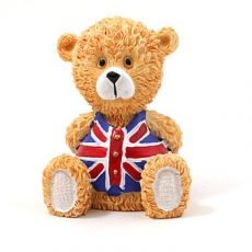 Union Jack Teddy Bear Ornament