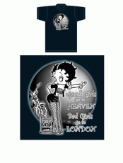 Betty Boop London T-Shirt FREE DELIVERY