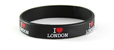 I Love London Silicone Wristband