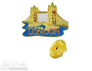 Tower Bridge Metal Lapel Pin Badge