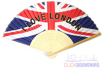 Paper Union Jack Fan