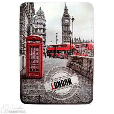 London Magnet Telefonzelle Eye Big Ben . Poly Souvenir Great Britain,Neu 
