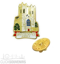 Westminster Abbey Metal Lapel Pin Badge