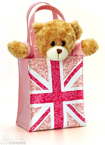 London Pink Union Jack Back