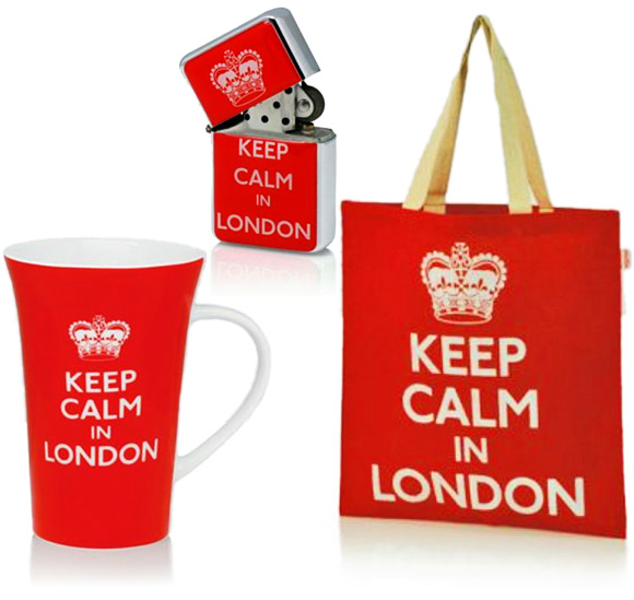 Keep Calm in London Souvenirs