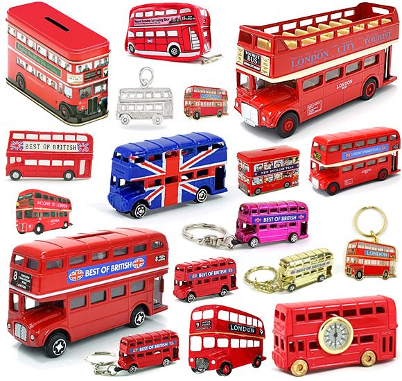 London Double Decker Bus Souvenirs