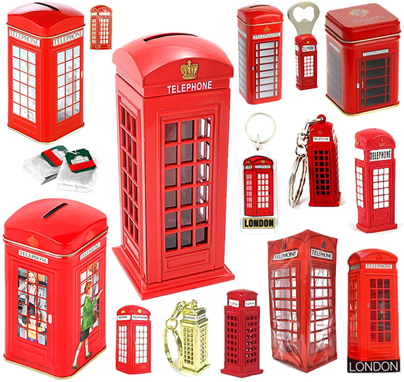 London Telephone Box Souvenirs