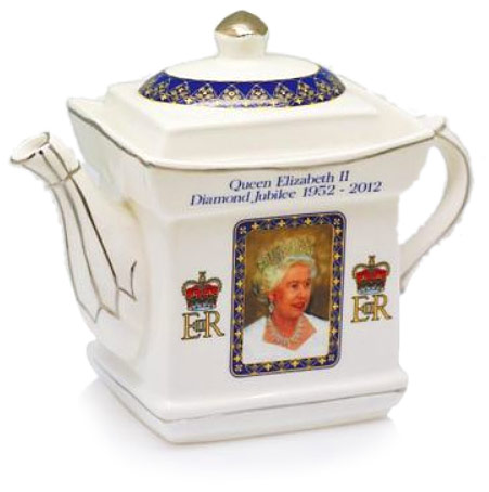 Queen's Diamond Jubilee Tea Pot