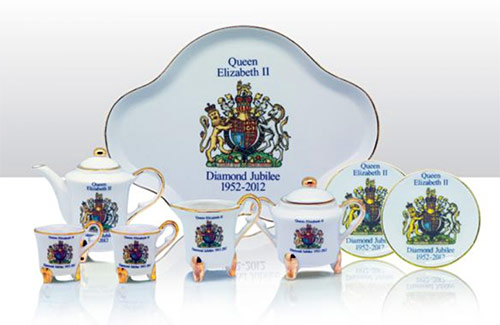 Queens Diamond Jubilee Tea Set